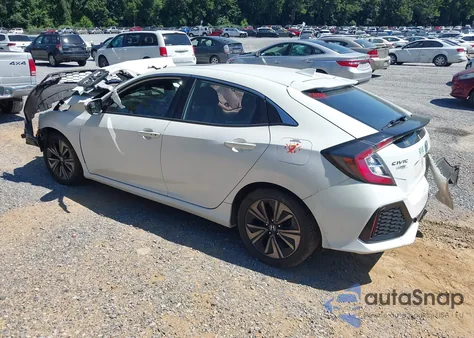 2017 Honda Civic Ex z USA, uszkodzony, nr VIN SHHFK7H51HU406376